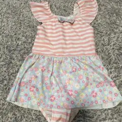 女の子用ワンピース水着 130cm