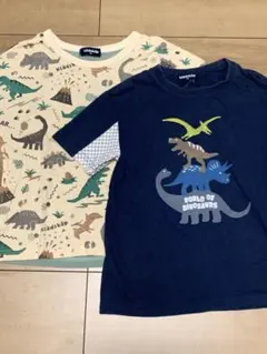 クレードスコープ　kladskap ナルミヤ　恐竜　半袖　Tシャツ　120