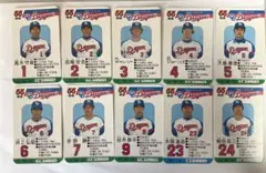 昭和55年 中日ドラゴンズ タカラ プロ野球カード