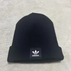 adidas 黒 ニット帽のサムネイル