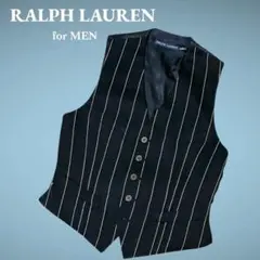 Ralph Lauren ストライプベスト XS POLO RALPH LAUREN（ポロ ラルフ ローレン）の「ピンストライプ