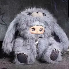 MayMei 反逆ぬいぐるみシリーズ 400％メランコリー水色うさぎ リュック