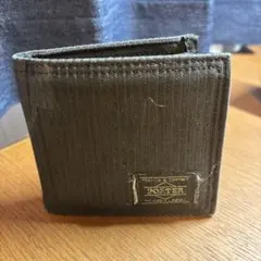 PORTER 二つ折り財布 ブラック