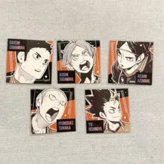 ハイキュー！！スクエアステッカー第2弾【烏野】
