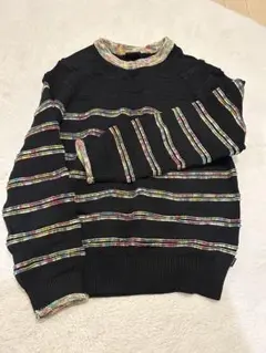 Paul Smith カラフルストライプニット L