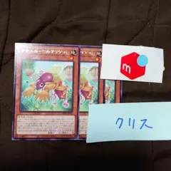 遊戯王カード クシャトリラ・モルクリケット(レア)3枚セット　未使用品