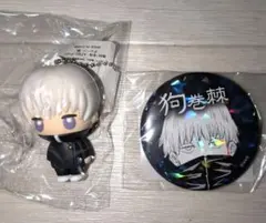 呪術廻戦 狗巻棘　立体ラバーマスコット　オールスター缶バッジ