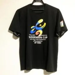 YONEX バドミントン スディルマンカップTシャツ ブラック Mサイズのサムネイル