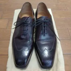 状態良好 ベルルッティ ウィングチップ38 - メルカリ