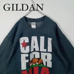 GILDAN カレッジスウェット 紺 M CALIFORNIA