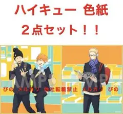 ハイキュー 色紙 日向翔陽 田中龍之介 月島蛍 烏野高校 影山飛雄 西谷夕 漫画