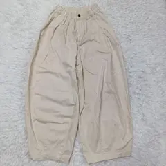 HARVESTY チノクロスサーカスパンツ　アイボリー　サイズ2