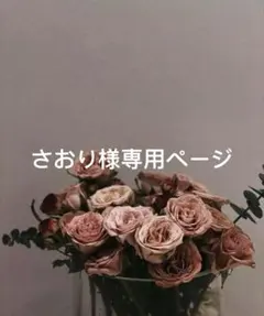 さおり様専用ページ