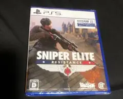 SNIPER ELITE RESISTANCE 新品未開封　PS5