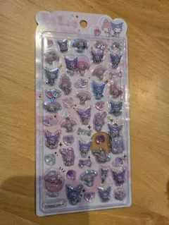 サンリオ　うるちゅるポップシール　メロクロ　マイメロディ　クロミ