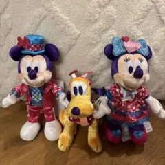 ぬいぐるみバッジ　ディズニー・パルパルーザ ミニーのファンダーランド