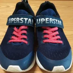 ムーンスター　 スーパースター スニーカー　子供靴 　19センチ中古品