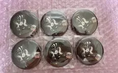 鬼滅の刃　ダイニング四期　お楽しみくじ　缶バッジ　猗窩座　6点セット　新品