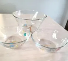 ☆ファミリア familiar ガラス器 3個セット☆