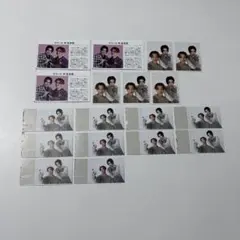 スノーマン ラウール 岩本照 ペア ツーショット 切り抜き 厚紙 デタカ