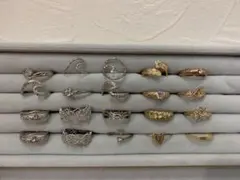 N0928-17★未使用 ハワイアンジュエリー 指輪 20点 デッドストック