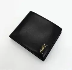 SAINT LAURENT PARIS 二つ折り財布 ブラックのサムネイル