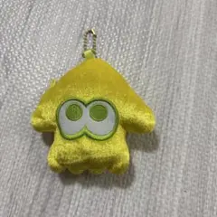 スプラトゥーン イカ マスコット ぬいぐるみ （イエロー）ポーチ