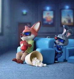 52TOYS ズートピア ニック ジュディ フィギュア ポップコーン 正規品