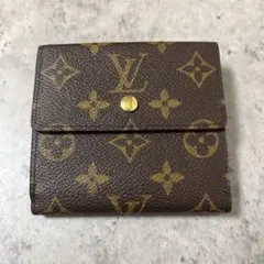 Louis Vuitton モノグラム Wホック 三つ折り財布