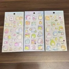 正規品　すみっコぐらし　サンエックス　 もっと！ふにふにシール　3枚