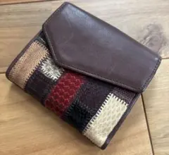 glamb パッチワーク　財布　ウォレット　二つ折り　グラムのサムネイル
