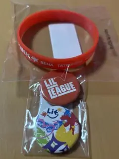 LILLEAGUE 缶バッジ ラバーブレス セット