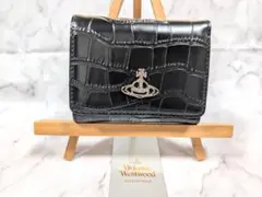 ♡新品未使用♡ ヴィヴィアンウエストウッド　三つ折り 黒　843VW591