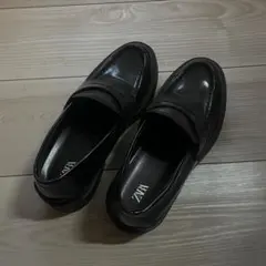 2025年最新】zara厚底ローファーの人気アイテム - メルカリ