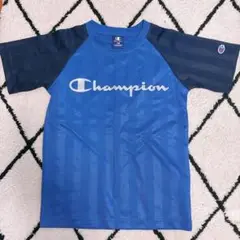 Champion ストライプ Tシャツ 140