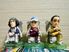 ワンピース ミニフィギュア 海軍三大将(赤犬 黄猿 青雉)