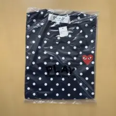 COMME des GARÇONS PLAY ドット柄長袖Tシャツ 2026年最新】PLAY COMME des GARCONS 柄・デザイン：ドット レディース