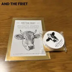 AND THE FRIET マグネット　スッテカー