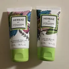 L'OCCITANE HAEBAE HB ボディミルク シャワージェル セット