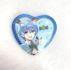 新品未使用　すとぷり　ころんくん　ハート缶バッジ　2022年冬　クリスマス衣装