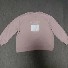 Honeys ロゴプリント スウェット ピンク L