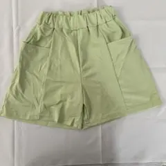 キッズ ハーフパンツ ライトグリーン 韓国服