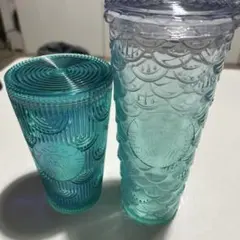 スターバックス タンブラー　サイレン　ブルー　2個セット