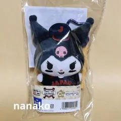 サンリオ　侍ジャパン　タイトーくじ　C賞　マスコット　クロミ　プレイヤー