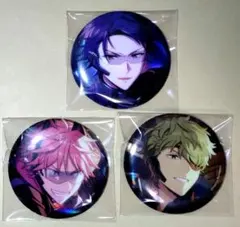 エリオス　缶バッジ　ブラッド、キース、ディノ　3点セット