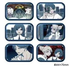 都市伝説解体センター トレーディングスクエア缶バッジ コンプリート 全種類