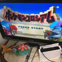 ポケモンコロシアム ゲームキューブ　起動確認済み