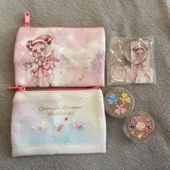【即購入可⭕️】おジャ魔女どれみ ポーチ　キーホルダー　フェイスアイカラー セット