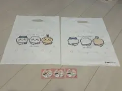 ちいかわ　ポップアップストア　限定　ステッカー、ショッパー