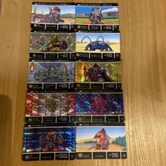 FF7カードダス 運命の戦士たち①・② ファイナルファンタジーⅦ 2枚